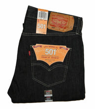 Load image into Gallery viewer, Levi&#39;s 501 Straight Fit Button Fly Jeans Prewashed 00501-0536 Clean Rigid
