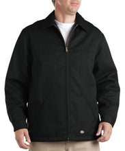 Load image into Gallery viewer, Dickies 78266AL Hip Length Lined Zip Up Twill Jacket Black
