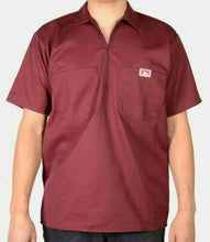 Load image into Gallery viewer, BEN DAVIS SHORT SLEEVE 1/2 ZIPPER SOLID SHIRTS
