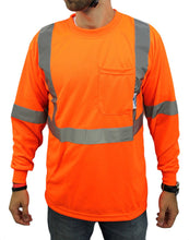 Load image into Gallery viewer, True Crest High Visibility Safety Long Sleeve Shirt
